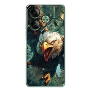 Чохол з картинкою 'Хижаки' для Tecno Pova 7 (Орел у польоті)