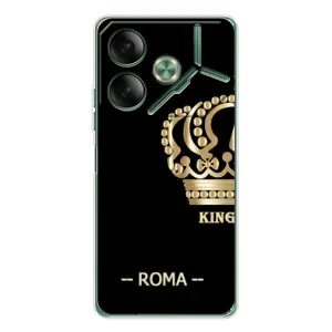 Чехлы для Tecno Pova 7 (VPrint) - Футбольные клубы (Roma)