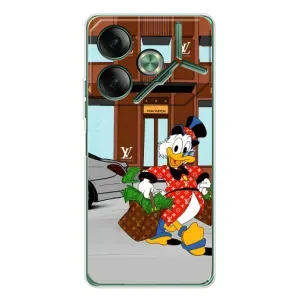 Чехли для Tecno Pova 7 - Скрудж МакДак Louis Vuitton (PREMIUMPrint) (Скрудж ЛВ)