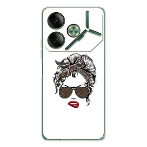 Чохли Луі Вітон для Tecno Pova 7 (AlphaPrint - LOUIS VUITTON) (стильна з луі вітон)