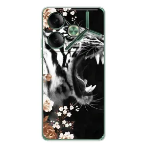 Чохли з картинкою животних Tecno Pova 7 (Стильний ТИГР)