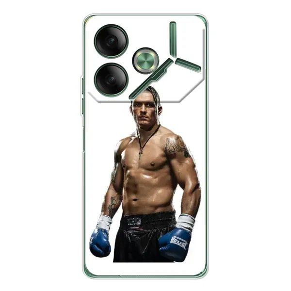 Чехол с принтом «Усик на белом» для TECNO Pova 7 Чехол с принтом «Усик на белом» для TECNO Pova 7