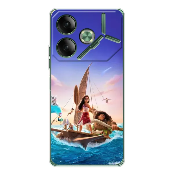 Чехол с принтом «Команда Ваяна Мауи» для TECNO Pova 7