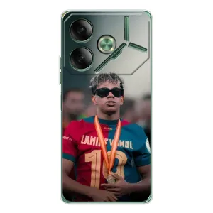Чохол з футболістом Ламін Ямаль Tecno Pova 7 (Ямаль Барса)