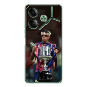 Чохол з футболістом Ламін Ямаль Tecno Pova 7 (Ямаль з кубком)
