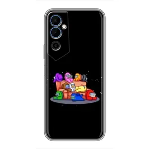 Чохли Амонг Ас для Tecno POVA Neo 2 (AlphaPrint) (Амонг-ас)