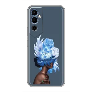 Чехлы (ART) Цветы на Tecno POVA Neo 2 (VPrint) (Квіти на голові)