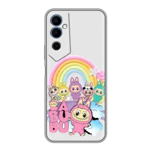 Чехол с Лабубу на Tecno POVA Neo 2 (Фон Лабубу)