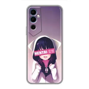 Чехлы Персонажи Аниме Наруто для Tecno POVA Neo 2 (AlphaPrint) (Hentai chan)