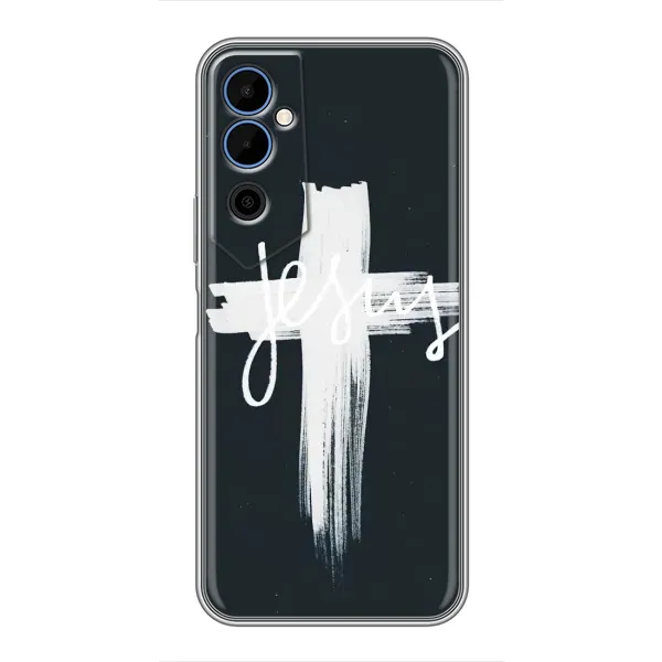 Чехол с принтом «Иисус» для TECNO POVA Neo 2