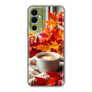 Чохол з унікальним дизайном 'Осінь з кавою' для Tecno POVA Neo 2