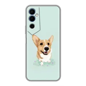 Чехлы с собаками для Tecno POVA Neo 2 (VPrint) (Корги)
