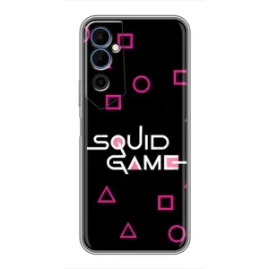 Чехол Гра в кальмара для Tecno POVA Neo 2 (Паттерн Игра кальмара)