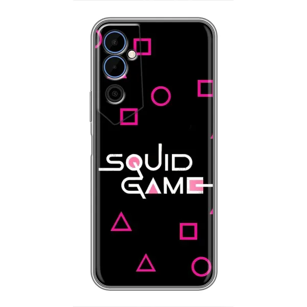 Чехол с принтом «Паттерн Игра кальмара» для TECNO POVA Neo 2