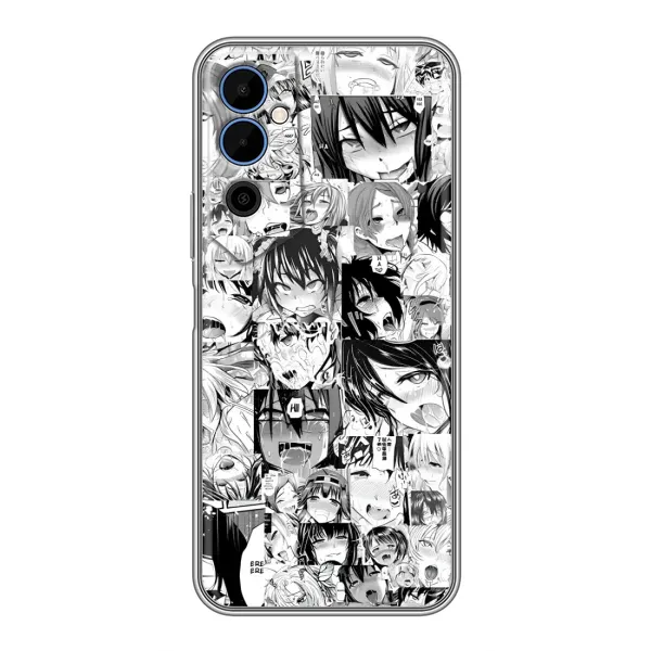 Чехол с принтом «Ahegao manga» для TECNO POVA Neo 2