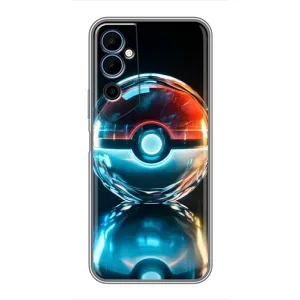 Чехол с Пикачу на Tecno POVA Neo 2 (Мяч Пикачу)