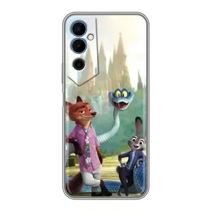 Чехол Зоотрополіс на Tecno POVA Neo 2 (Герои мультфильма Зверополис)