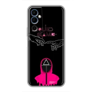 Чехол Гра в кальмара для Tecno POVA Neo 2 (Минимализм Игра кальмара)