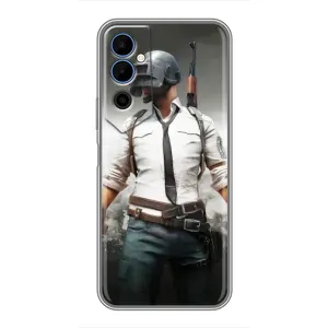 Чехол PUBG для Техно Пова Нео 2 (AlphaPrint)