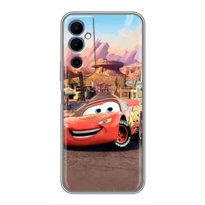 Силиконовый чехол Маквин для Tecno POVA Neo 2 (Радиаторный Спрингс Маквин)