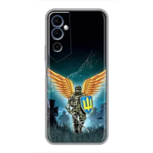 Чехлы с картинкой ЗСУ для Tecno POVA Neo 2 (AlphaPrint) (Солдат ЗСУ)