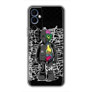 Чехлы для Tecno POVA Neo 2 - Bearbrick Louis Vuitton (PREMIUMPrint) (Стиль Bearbrick)