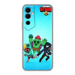 Чехлы Brawl Stars для Tecno POVA Neo 2 (AlphaPrint) (Трио героев)