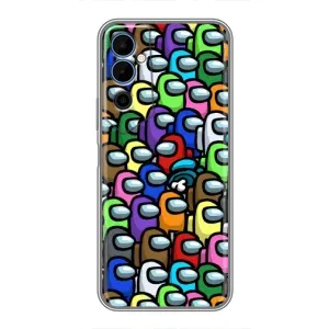 Чохли Амонг Ас для Tecno POVA Neo 2 (AlphaPrint) (Убитий)