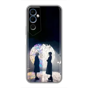 Чехлы Венсдей на Tecno POVA Neo 2 Уэнсдей (AlphaPrint) (Уэнздей и Инид)