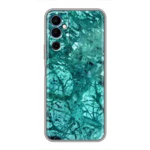 Мраморный чехол на Tecno POVA Neo 2 (VPrint) (Зеленый мрамор)