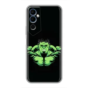 Чехлы с героями Марвел Tecno POVA Neo 2 (VPrint) (Зелёный Халк)