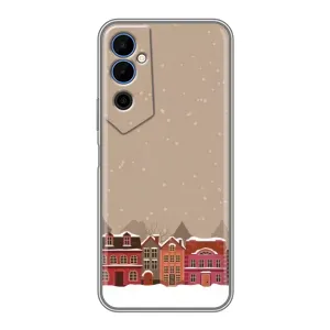 Новогодние, Праздничные Чехлы для Tecno POVA Neo 2 - 2024 год (Зимний город)