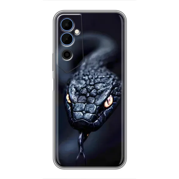 Чехол с принтом «Черная змея» для TECNO POVA Neo 2 Чехол с принтом «Черная змея» для TECNO POVA Neo 2