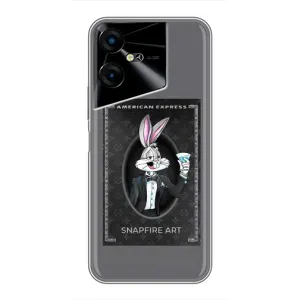 Бренднові Чохли для Tecno POVA Neo 3 - (PREMIUMPrint) (Бакс Бані LV)