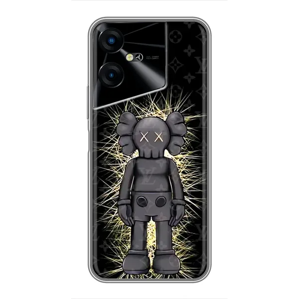 Чехол с принтом «Bearbrick LV» для TECNO POVA Neo 3