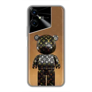 Чохли для Tecno POVA Neo 3 - Bearbrick Louis Vuitton (PREMIUMPrint) (Bearbrick)