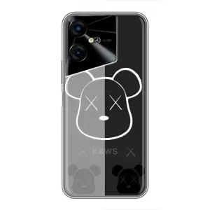 Чохли для Tecno POVA Neo 3 - Bearbrick Louis Vuitton (PREMIUMPrint) (БеарБрік очі)
