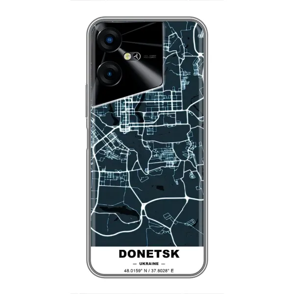 Чехол с принтом «Донецк» для TECNO POVA Neo 3