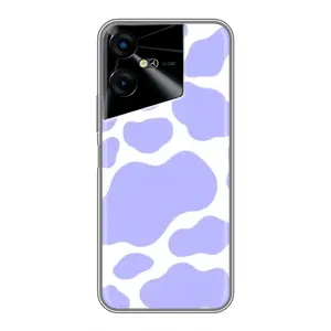 Чехол с принтом «Фиолетова Буренка» для TECNO POVA Neo 3
