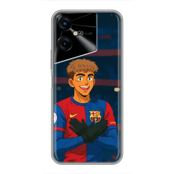 Чехол с принтом «Футболист Ямаль» для TECNO POVA Neo 3 Чехол с принтом «Футболист Ямаль» для TECNO POVA Neo 3