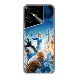 Чохол з принтом Фантастична четвірка для Tecno POVA Neo 3 (Герої Фантастична Четвірка)