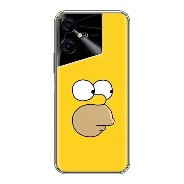 Чохол з принтом «Гомер» для TECNO POVA Neo 3