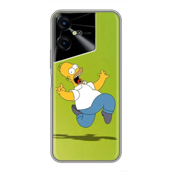 Чохол з принтом «Гомер Сімпсон» для TECNO POVA Neo 3