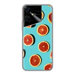 Чохли з фруктами для Tecno POVA Neo 3 (VPrint) (Грейпфрут)