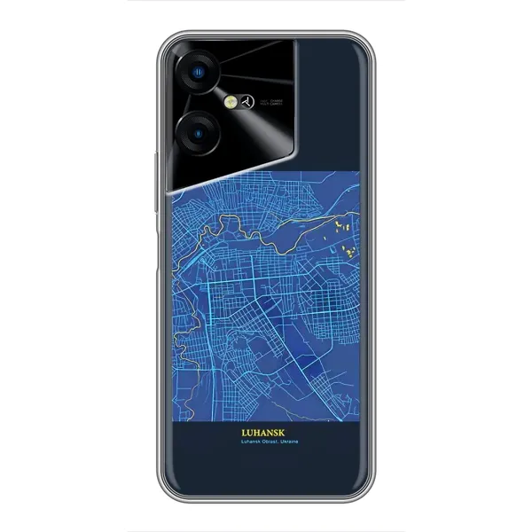 Чехол с принтом «Гуганск» для TECNO POVA Neo 3