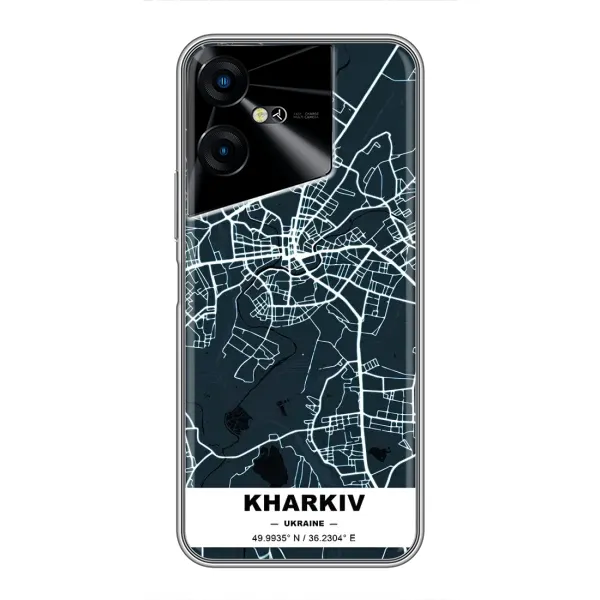 Чехол с принтом «Харьков» для TECNO POVA Neo 3