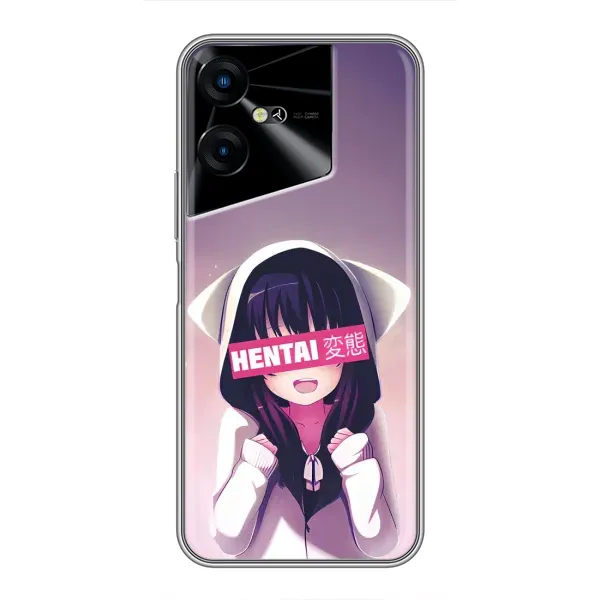 Чохол з принтом «Hentai chan» для TECNO POVA Neo 3 Чохол з принтом «Hentai chan» для TECNO POVA Neo 3