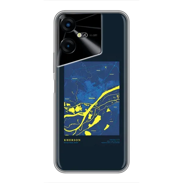Чехол с принтом «Херсон» для TECNO POVA Neo 3