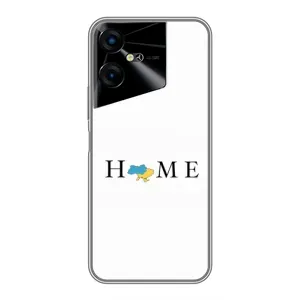 Чехол для Патриота Украины Tecno POVA Neo 3 - (AlphaPrint) (Home)