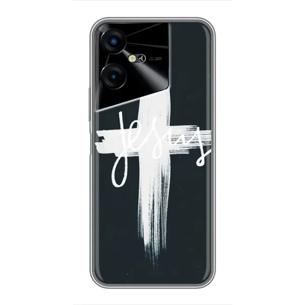 Чехол с принтом «Иисус» для TECNO POVA Neo 3 Чехол с принтом «Иисус» для TECNO POVA Neo 3